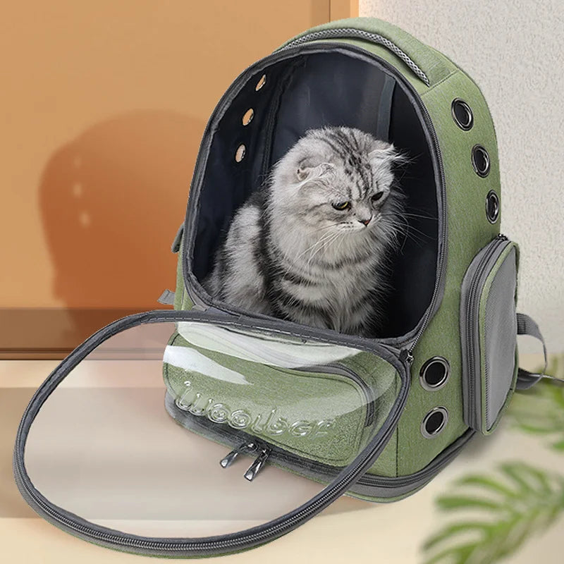Outdoor Travel Backpack for Cats Small Dogs