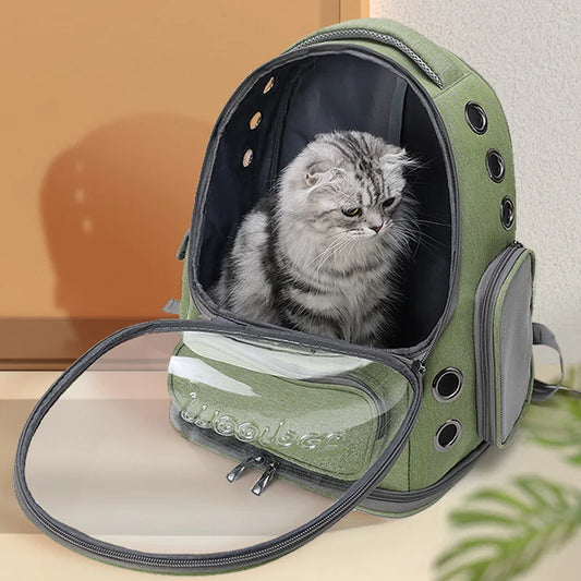 Outdoor Travel Backpack for Cats Small Dogs