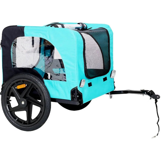 Light Green Foldable Pet Stroller