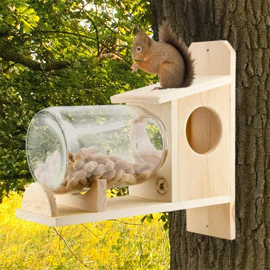 Backyard Squirrel Feeder