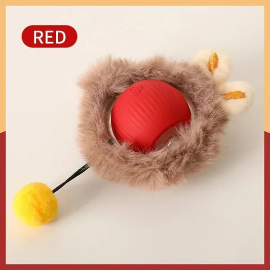 Indoor Automatic Rolling Magic Ball Electronic Interactive Cat Toy Cat Game Accessories