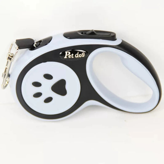 Retractable Leash for Outdoor Adventures, One-Button Lock