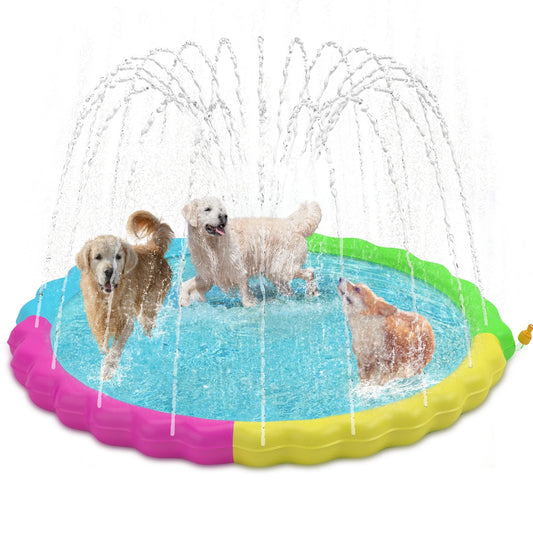 Splash Pad for Dogs, Non-Slip.