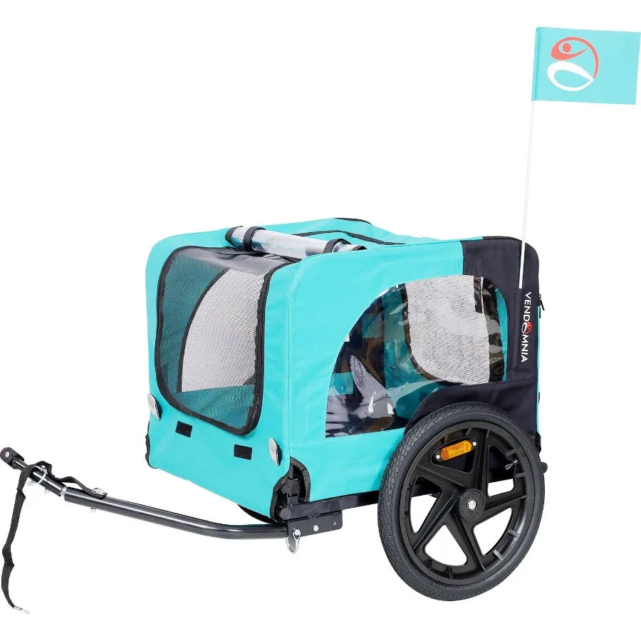 Light Green Foldable Pet Stroller