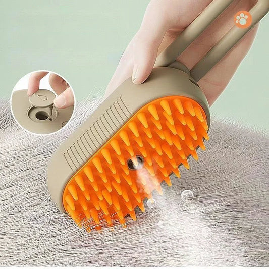 Cats and Dogs Pet Spray Massage Brush One Button Steam Spray Brush Comb