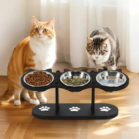 Elevated Cat and dogs Bowls