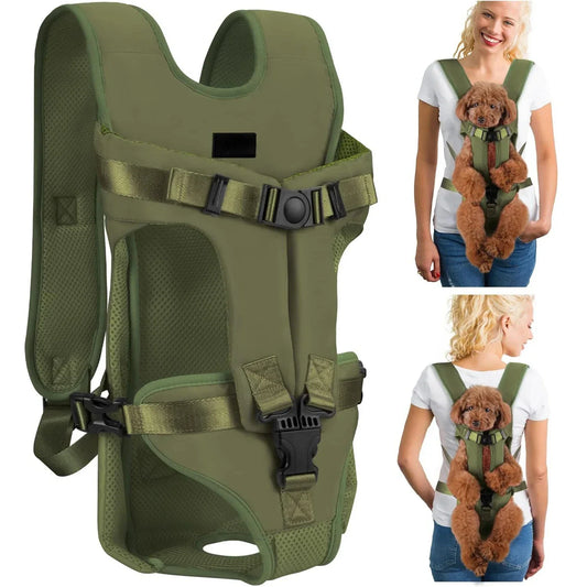 Backpack for Dogs & Cat Thickened Sponge Pet Front Carrier Backpacks